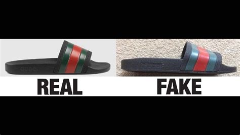 gucci fake flip flops|knockoff Gucci slides.